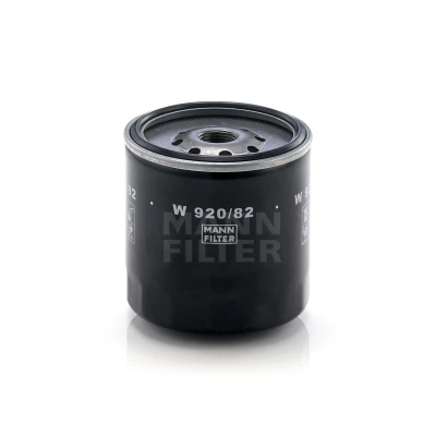 Immagine di MANN FILTER W 920/82 Filtro olio M 20 X 1.5 con una valvola blocco arretramento ad avvitamento ISUZU: Trooper I SUV, OPEL: Campo