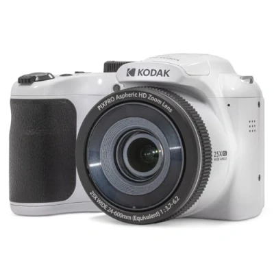 Immagine di Kodak PIXPRO Astro Zoom AZ255 Fotocamera digitale 16.76 Megapixel ottico: 25 x Bianco Video Full HD, Stabilizzatore dimmagine, con flash integrato