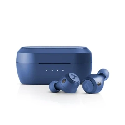 Immagine di Teufel REAL Blue TWS 3,Cuffie Auricolari in ear Wireless con Bluetooth e Cancellazione Attiva del Rumore ANC, Ricarica Wireless, IPX4, Autonomia 37 Ore, Funzionamento Touch, 6 Microfoni, Blu