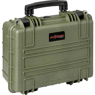 Immagine di Explorer Cases Valigetta portaoggetti outdoor 3818HL.G E green empty (L x A P) 38 27 18 cm Verde oliva