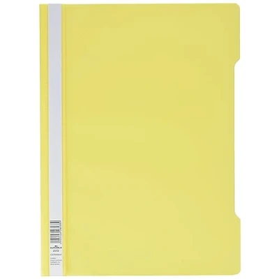 Immagine di Durable Resistente 252304 Cucitrice per display (A4 standard, PP) 25 pz. giallo