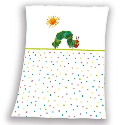 Immagine di Herding Il Piccolo Bruco Maisazio Coperte, Polyester, Bianco, 75 x 100 cm