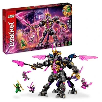 Immagine di LEGO Ninjago Il Re dei Cristalli, Set Serie TV Crystallized con Action Figure da Costruire e Minifigure di Lloyd, Idea Regalo, Giochi per Bambini Bambine 9 Anni 71772