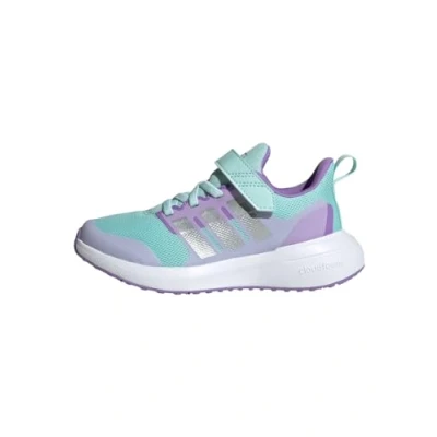 Immagine di adidas Performance Fortarun 2.0 Unisex Scarpe running neutre per bambini, Taglia: 38 2/3, Semi flash aqua/silver metallic/orchid fusion