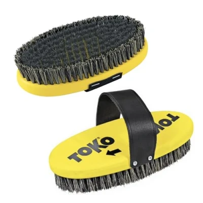 Immagine di TOKO Base Brush oval Steel Wire with strap Ski and snowboard maintenance tool