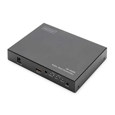 Immagine di Digitus DS 43309 2+2 Porte Switch HDMI Predisposto Ultra HD, Commutabile singolarmente, Con telecomando 3840 x 2160 Pixel