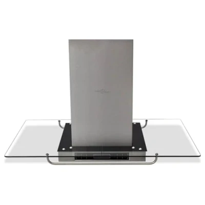 Immagine di vidaXL Cappa da Cucina Aspirante ad Isola Acciaio Inox Display LCD Filtro Aria