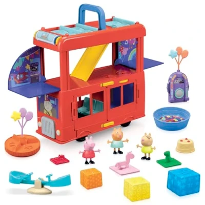 Immagine di Peppa Pig, playset Festa sul Bus di 2 in 1
