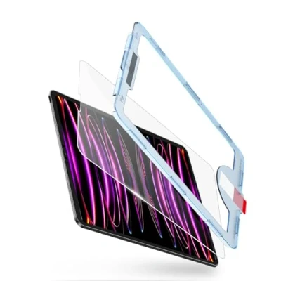 Immagine di BERSEM Pellicola Protettiva per iPad Pro 11 (2022/2021/2020/2018) e Air 5/4 10.9 (2022/2020) Vetro Temperato, Durezza 9H, Ultra Transparent, Antigraffio, Facile Installazione, 1 Pezzi