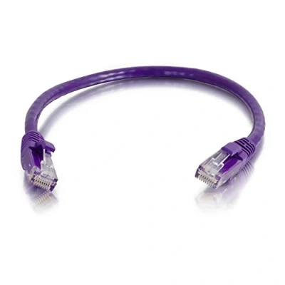 Immagine di Cables To Go Cat5 Cavo Patch (snagless, 350 MHz, 0,5 m), colore: Lilla [Importato da Regno Unito]