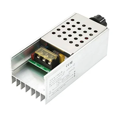 Immagine di Regolatore di Tensione Elettrico Dimmer 6000W AC 220V Temperatura della Velocità del Motore SCR per Carico Resistenza