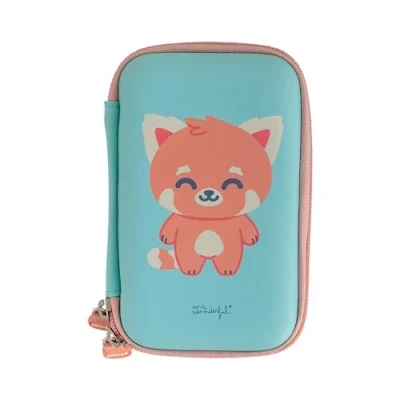 Immagine di Mr Wonderful Wondee Custodia e per Hard Disk Esterno 2.5&quot; con design Panda Rosso Mr. Ufficiale, Regali Donna, Uomo, Ragazzi Ragazze