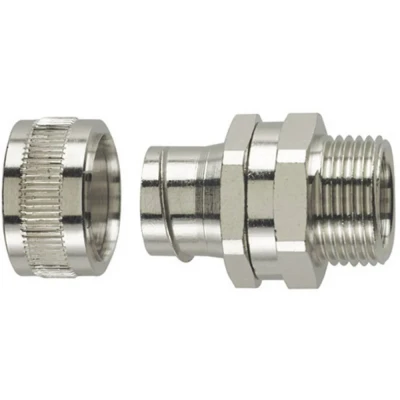 Immagine di HellermannTyton 166 30400 SC10 SM M12 Raccordo a vite del tubo flessibile Metallo 6.80 mm Piatto 1 pz.