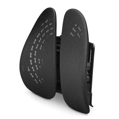 Immagine di Kensington K60412WW Schienale Conforme SmartFit, Supporto Lombare Ergonomico e Regolabile in Altezza per Alleviare la Sciatalgia, Auto Ufficio