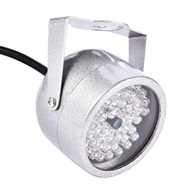 Immagine di illuminatore Infrarossi, per telecamera, luce a infrarossi visione notturna 48 LED Ir telecamera svincoli stradali di sicurezza