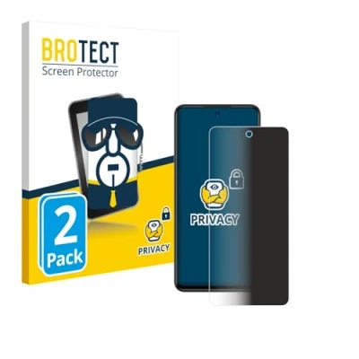 Immagine di brotect (2 Pezzi Pellicola Privacy per ZTE Blade A75 5G [Anti Spy, Protettiva Chiara, Blue Light Filter]
