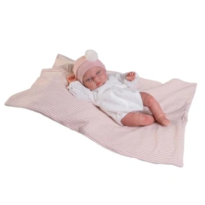 Immagine di Antonio Juan Bambole Piccolo Reborn Tufi con Mantita, Realismo Affascinante, 33 cm, Include Accessori, Collezione Esclusiva 2024, Ref. 82311