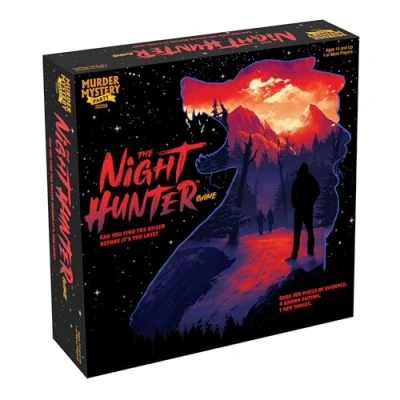 Immagine di Murder Mystery Party The Night Hunter, Can You Catch Killer Before It&#039;s Too Late? Game, per bambini dai 14 anni in su