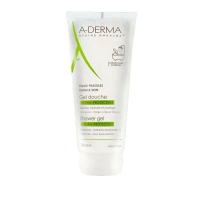 Immagine di A Derma Les Indispensables Gel Doccia Idra Protettivo 200 ml Per la pelle fragile di tutta famiglia