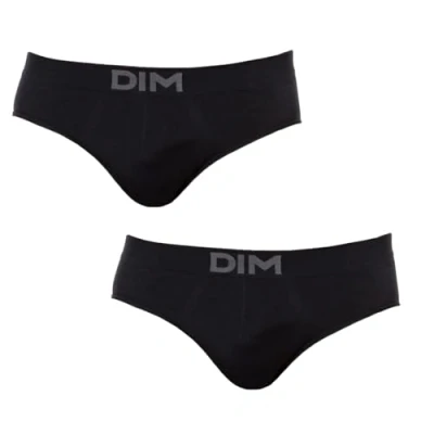 Immagine di Unno DIM Basic Mutande da Uomo, confezione 2, Nero (Negro 0hz), M (Taglia Produttore: 3)