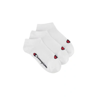 Immagine di Champion Unisex Sneaker 3ER PACK Basic LOGO Calze, Taglia: 35 38, Weiß