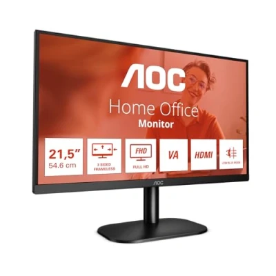 Immagine di AOC 21 5 16.9 VA VALUE LINE BLACK
