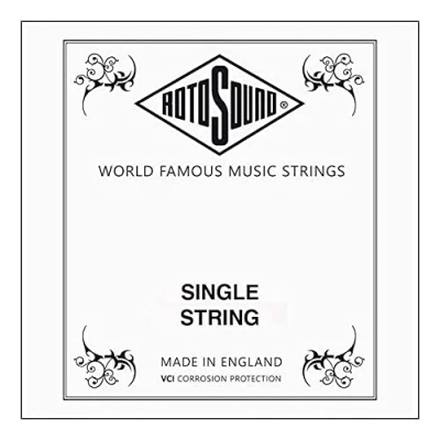 Immagine di Rotosound 55 Solo Bass flatwound scala lunga Low B C corda singola .130&quot; RLL130