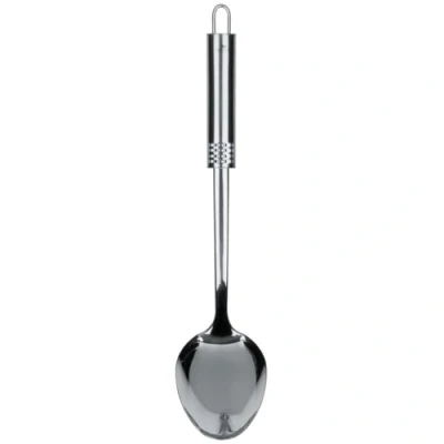Immagine di Fackelmann Nirosta Cucchiaio da Portata con Manico Ovale 31,5 cm in Acciaio Inox, Inossidabile, Argento, 31.5 x 7.5 4