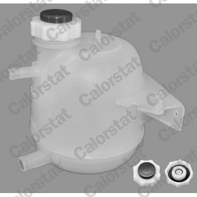 Immagine di CALORSTAT by Vernet ET0132C2 Vaschetta Radiatore senza sensore, con tappo chiusura RENAULT: CLIO 2, Kangoo I Express,