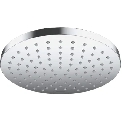 Immagine di hansgrohe Vernis Blend Soffione doccia 200 1 tipo di getto Green, Cromo, 26093000
