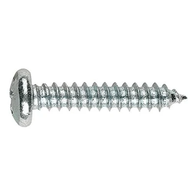 Immagine di INDEX Fixing Systems DIN 7981 HP Z Confezione da 200 viti filettate in lamiera con testa svasata e impronta Phillips zincata, 3,5 x 16 mm