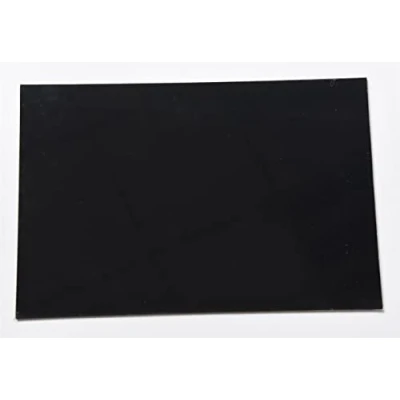 Immagine di Dopro Bianco Chitarra Basso Battipenna Materiale Piastra Graffio Foglio 290x431mm Nero 1 Ply