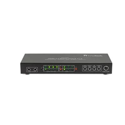 Immagine di FeinTech VMS02400 Switch HDMI 2.0 Matrix Splitter 2 ingressi 4 uscite Estrattore audio 4K 60Hz HDR