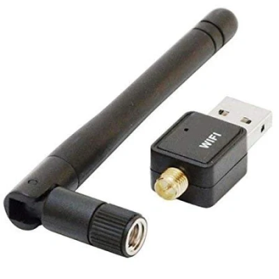 Immagine di USB MICRO MINI PEN ADAPTER WI FI WIFI N150 NANO ADATTATORE WIRELESS CHIPSET RALINK RT5370 N compatibile Decoder SKYBOX M3, F3, F4, F5, F3S, F4S ed F5S
