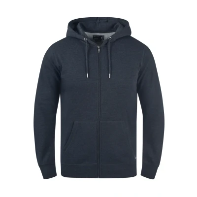 Immagine di Solid Sdbertizip Felpa, Uomo, Taglia: Medium, Blue melange