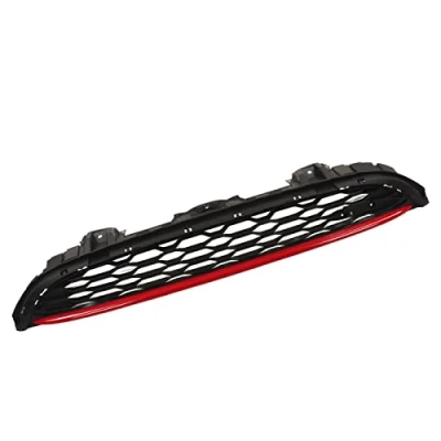 Immagine di JCW Paraurti Anteriore Cofano Griglia Striscia Rossa 51137393456 per Cooper F55 F56 F57 S 2014 2021, Decorazioni automobilistiche