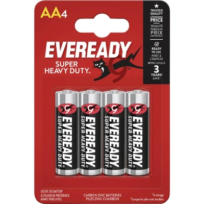 Immagine di Eveready SHD Batteria Stilo (AA) Zinco carbone 1.5 V 4 pz.