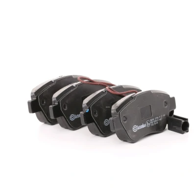 Immagine di BREMBO P 23 141 Kit pastiglie freno con contatto segnalazione usura bulloni pinza accessori FIAT: Grande Punto Hatchback, 500 C Cabrio