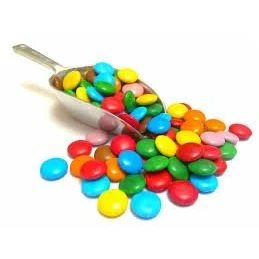 Immagine di GR 880 CONFETTINI MULTICOLORE CIOCCOLATO AL LATTE CRISPO CONFETTI MINI LENTI COLORATE PER DOLCI E GELATI