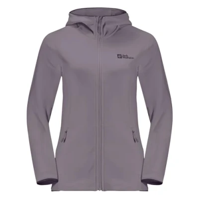Immagine di Jack Wolfskin Baiselberg Felpa con Cappuccio FZ W Giacca, Fiori Selvatici, M Donna