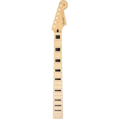Immagine di Fender® »PLAYER SERIES STRATOCASTER® NECK BLOCK INLAYS« Manico per chitarra elettrica Maple Modern C Profilo 22 Tasti Medium Jumbo 9.5&quot; Raggio tastiera