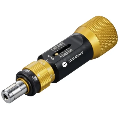 Immagine di TOOLCRAFT TO 9627246 Elettronica e meccanica di precisione Cacciavite dinamometrico Dimensione (Cacciavite) 4 mm