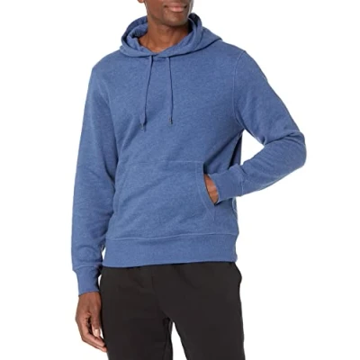 Immagine di Amazon Essentials Felpa con Cappuccio in Pile (Disponibile nelle Taglie Big &amp; Tall) Uomo, Blu Puntinato, XL