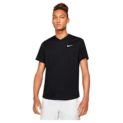 Immagine di Nike Performance M NKCT DRY Victory TOP Tshirt sport, Uomo, Taglia: XL, Black/black/white
