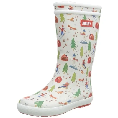 Immagine di Aigle Lolly POP Unisex Stivali di gomma per bambini, Taglia: 31, Zermatt Sintetico
