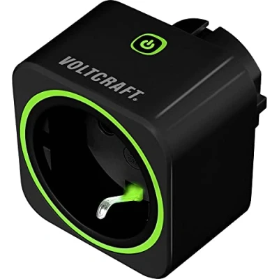 Immagine di VOLTCRAFT SEM6000 BLACK Misuratore costi energetici Interfaccia Bluetooth®, Esportazione dati, Funzione datalogger, TRMS, Tariffa elettrica impostabile, con