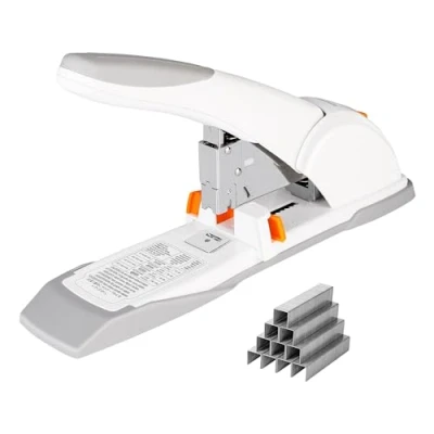 Immagine di Amazon Basics Pinzatrice per uso intensivo, 120 pagine, Argento