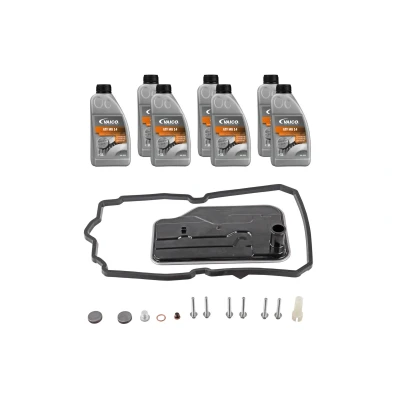 Immagine di VAICO V30 2258 Kit componenti, cambio olio automatico con guarnizione quantità d’olio per dell’olio standard, anello tenuta