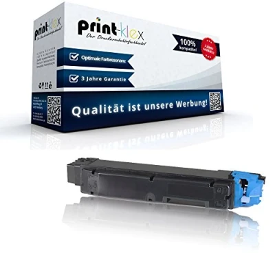 Immagine di Print Klex Cartuccia toner compatibile per Kyocera ECOSYS M6030cdn M6530cdn P6130cdn 1T02NRCNL0 TK5140 TK 5140 5140C TK5140C C Blu Ciano Office Serie