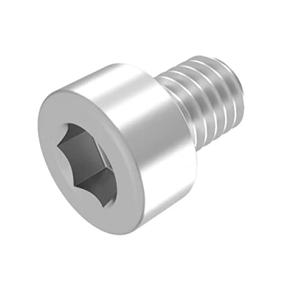 Immagine di SECCARO Vite cilindrica M4 x 5 mm, in acciaio inox V2A VA A2, DIN 912/ISO 4762, esagonale, completamente filettato, 20 pezzi